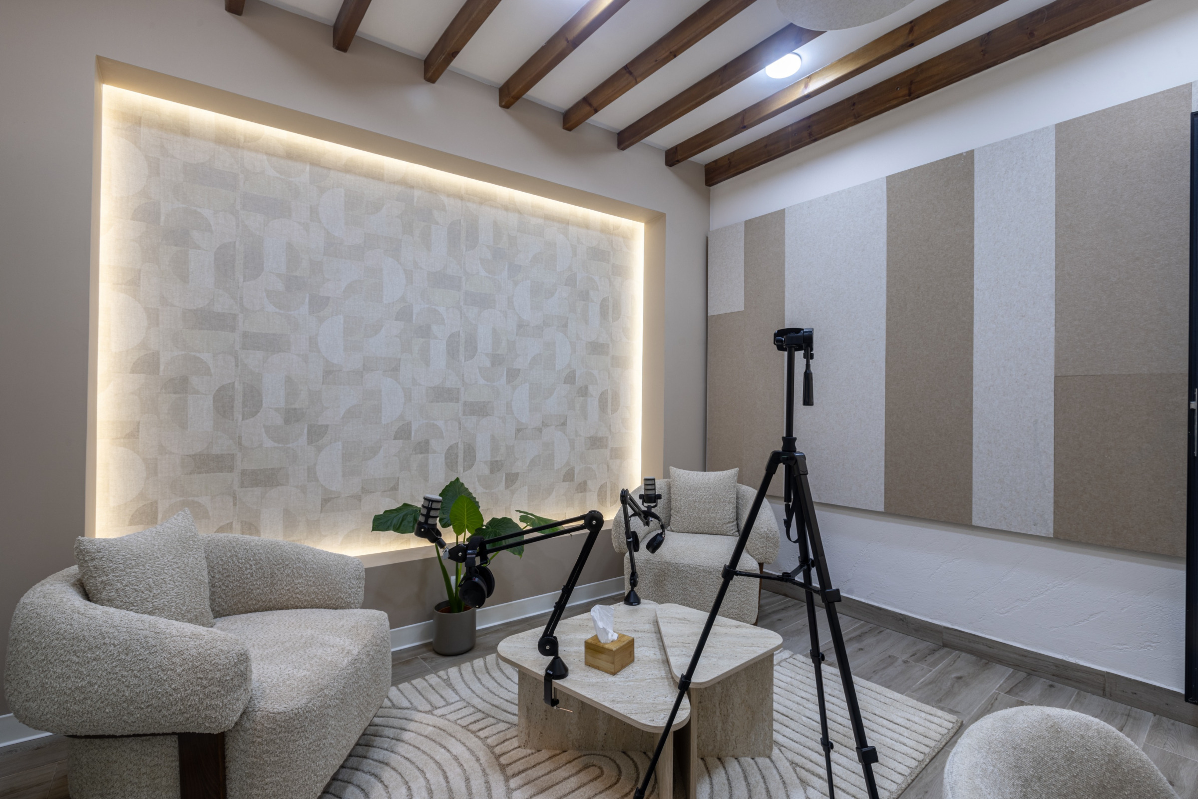 Studio podcast Casablanca enregistrement contenu audio vidéo AURYTHM